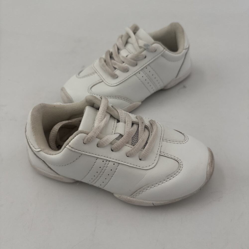 BAXINIER Cheerleading Dancing Shoes Athletic Training Toddler Kids Girls 9.5